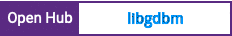 Open Hub project report for libgdbm