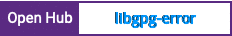 Open Hub project report for libgpg-error