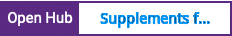 Open Hub project report for Supplements for libintl on Windows