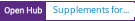 Open Hub project report for Supplements for libintl on Windows
