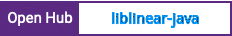 Open Hub project report for liblinear-java