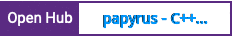 Open Hub project report for papyrus - C++ Cairo Scenegraph library