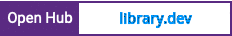 Open Hub project report for library.dev