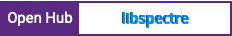 Open Hub project report for libspectre