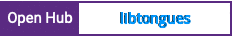 Open Hub project report for libtongues