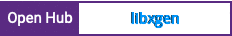 Open Hub project report for libxgen