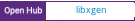 Open Hub project report for libxgen