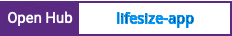 Open Hub project report for lifesize-app