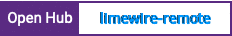 Open Hub project report for limewire-remote