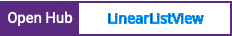 Open Hub project report for LinearListView