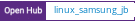 Open Hub project report for linux_samsung_jb