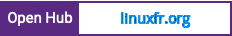 Open Hub project report for linuxfr.org