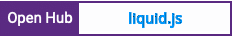 Open Hub project report for liquid.js