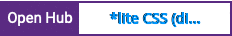 Open Hub project report for *lite CSS (discontinued)