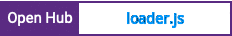 Open Hub project report for loader.js