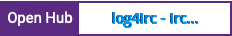 Open Hub project report for log4irc - ircmsg logger