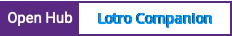 Open Hub project report for Lotro Companion