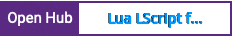 Open Hub project report for Lua LScript for Unreal