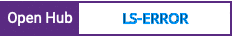 Open Hub project report for LS-ERROR
