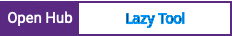 Open Hub project report for Lazy Tool