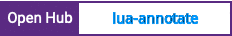 Open Hub project report for lua-annotate