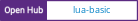 Open Hub project report for lua-basic