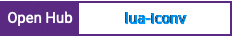 Open Hub project report for lua-iconv