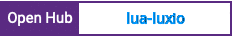 Open Hub project report for lua-luxio
