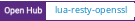 Open Hub project report for lua-resty-openssl