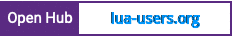 Open Hub project report for lua-users.org
