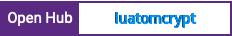 Open Hub project report for luatomcrypt