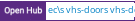 Open Hub project report for lukec's vhs-door