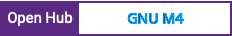 Open Hub project report for GNU M4