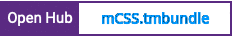 Open Hub project report for mCSS.tmbundle