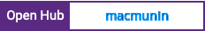 Open Hub project report for macmunin