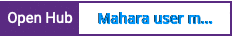 Open Hub project report for Mahara user manual