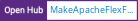 Open Hub project report for MakeApacheFlexForFlashBuilder