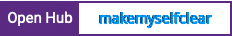 Open Hub project report for makemyselfclear