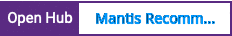 Open Hub project report for Mantis Recommends