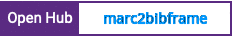 Open Hub project report for marc2bibframe