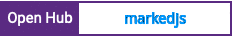 Open Hub project report for markedjs