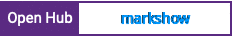 Open Hub project report for markshow