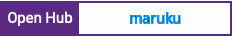 Open Hub project report for maruku