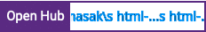 Open Hub project report for masak's html-template