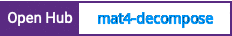 Open Hub project report for mat4-decompose