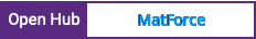 Open Hub project report for MatForce