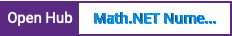 Open Hub project report for Math.NET Numerics