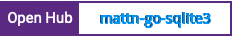 Open Hub project report for mattn-go-sqlite3
