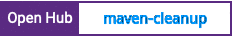 Open Hub project report for maven-cleanup