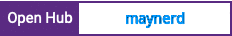 Open Hub project report for maynerd